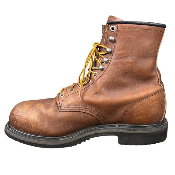 Vintage Red Wing Men’s 2233 Brown Leather Steel Toe Work Boot Size 11.5 E2 main image 3